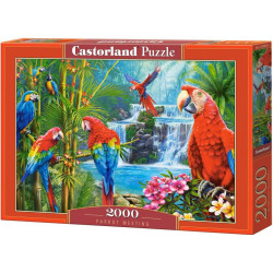 Пъзел Castorland от 2000 части - Папагалена среща