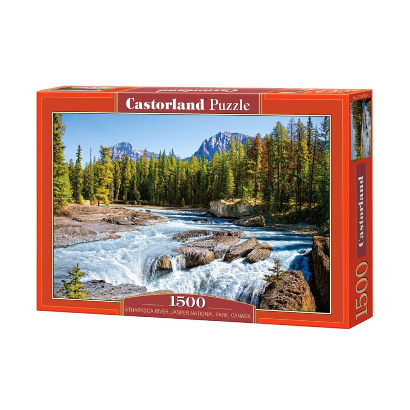 Пъзел Castorland от 1500 части - Река в Канада