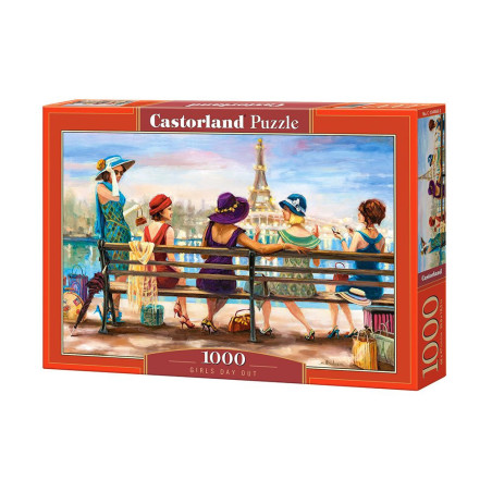 Пъзел Castorland от 1000 части - Момичешки ден