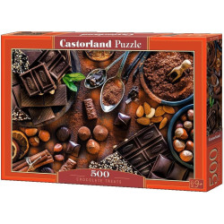 Пъзел Castorland от 500 части - Шоколадови лакомства