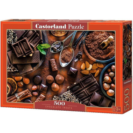 Пъзел Castorland от 500 части - Шоколадови лакомства