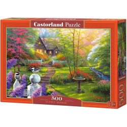 Пъзел Castorland от 500 части - Тайна градина