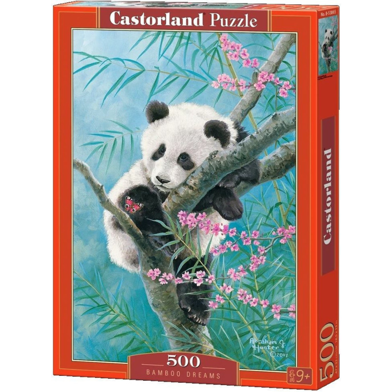 Пъзел Castorland от 500 части - Бамбукови мечти