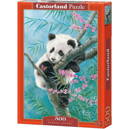 Пъзел Castorland от 500 части - Бамбукови мечти