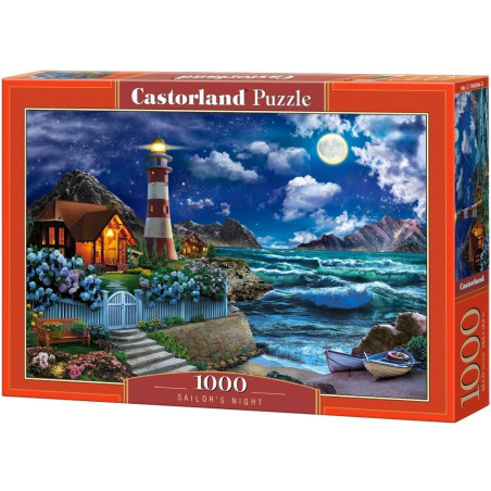 Пъзел Castorland от 1000 части - Нощта на моряка
