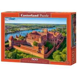 Пъзел Castorland от 500 части - Замъкът Малборк, Полша
