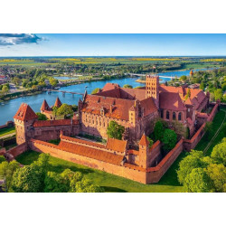 Пъзел Castorland от 500 части - Замъкът Малборк, Полша