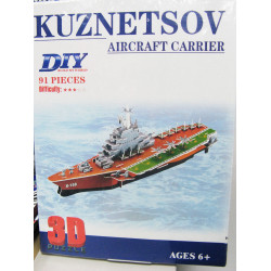 "Kuznetsov" Aircraft Carrier 3D Пъзел
