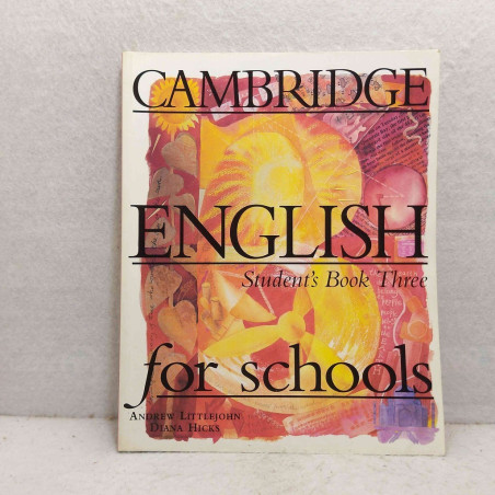 Cambridge English for Schools 3 Student's book