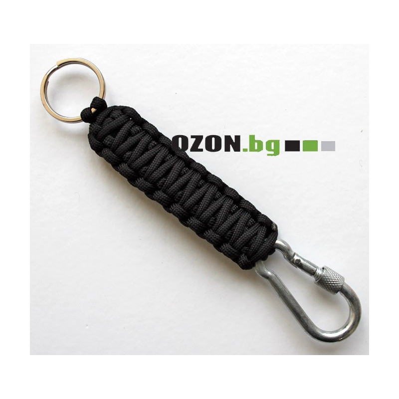 Ключодържател Paracord - TAIPAN Black