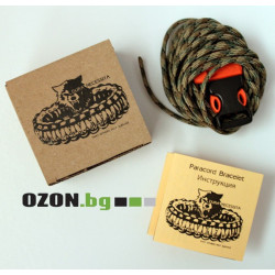 Гривна за оцеляване - Bracelet Kit Multicam