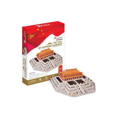 The Hall of Supreme Harmony (China) 3D Пъзел
