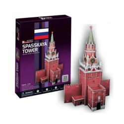Spasskaya Tower (Russia) 3D Пъзел