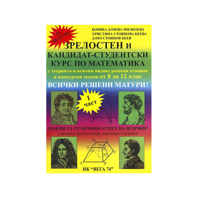 Зрелостен и кандидат-студентски курс по математика - част 1